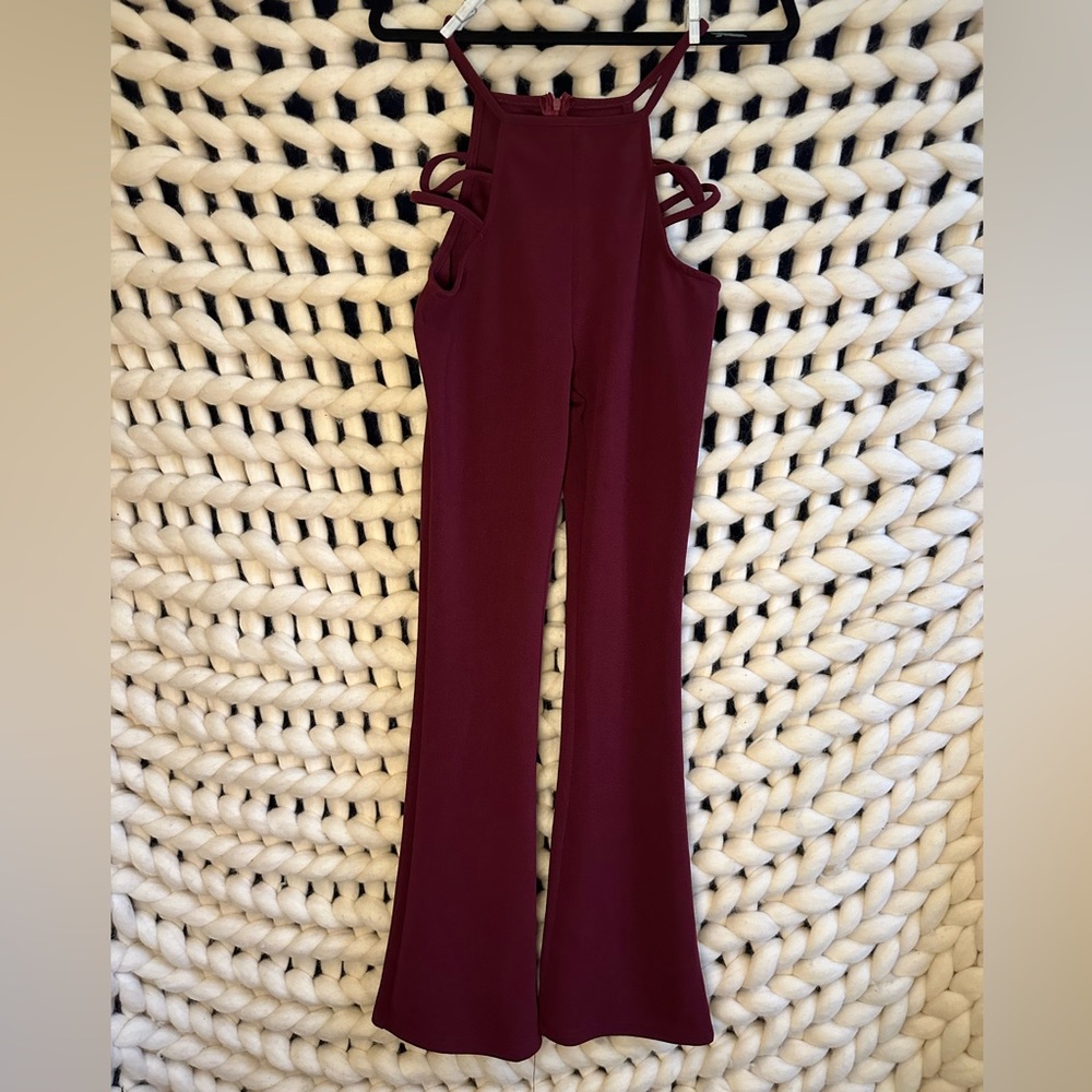 Side Cutout Thong Pants